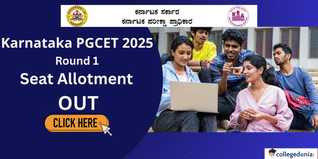 Karnataka PGCET 2025 Round 1 Seat Allotment Declared; Complete Reporting  by October 9